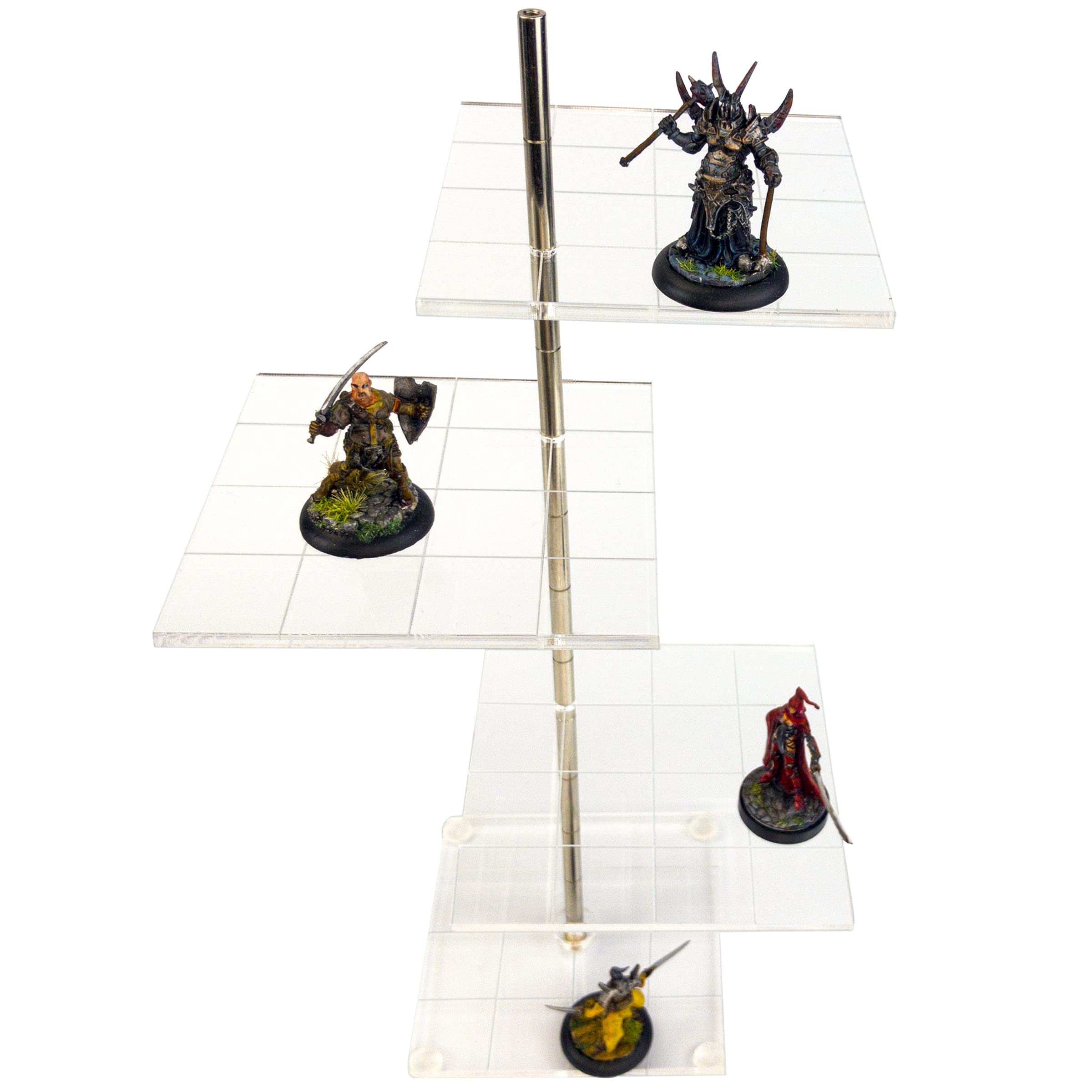 3D Combat Risers - Elite Set | Quick Change Height Feature | Multiple Platforms | Flyer Flight Stand